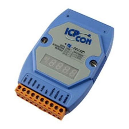 Icp Das RTD input module with Display I-7013D